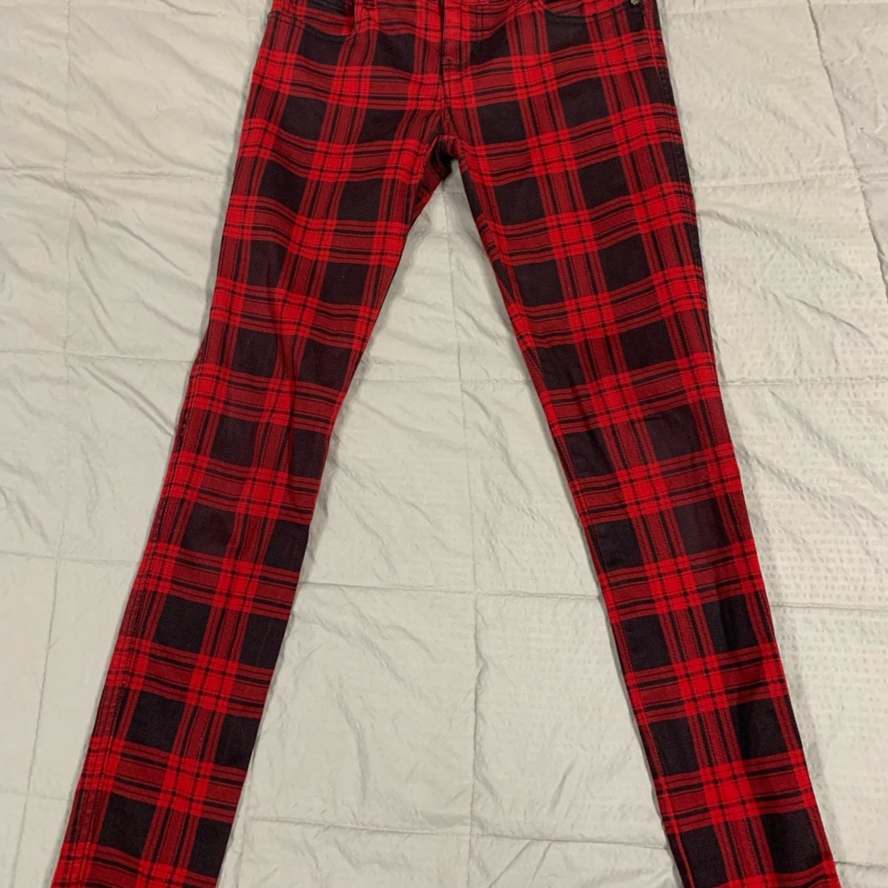 Tripp nyc Red and Black Skinny Jeans